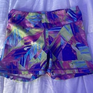 Girls rainbow shorts